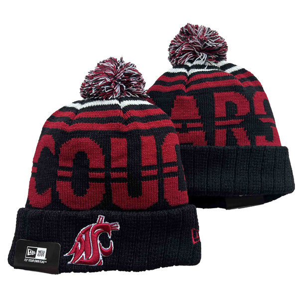 Washington State Cougars Knit Hats 001